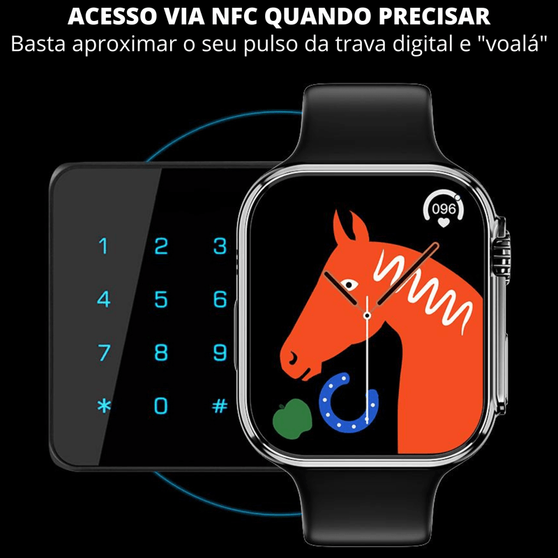 Smartwatch SE Ultra Series 8 | iPhone e Android [Lançamento 2024] + BRINDE