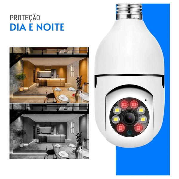 Câmera Rotativa Inteligente - 3G/Wifi 360graus HD